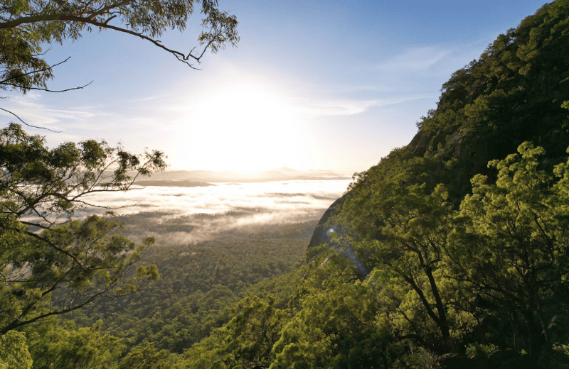 A scenic view of the Atherton Tablelands with Far North Escapes