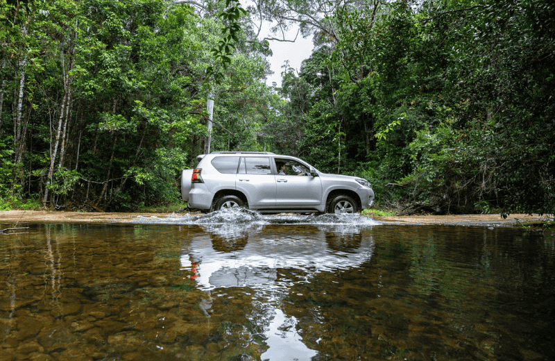 One of the 4WD vehicles that guests will be able to ride when booking a tour with Far North Escapes